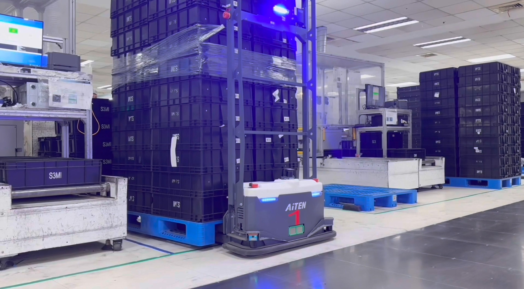 ​AGV无人叉车的应用：AiTEN milan米兰如何赋能工厂内部物流